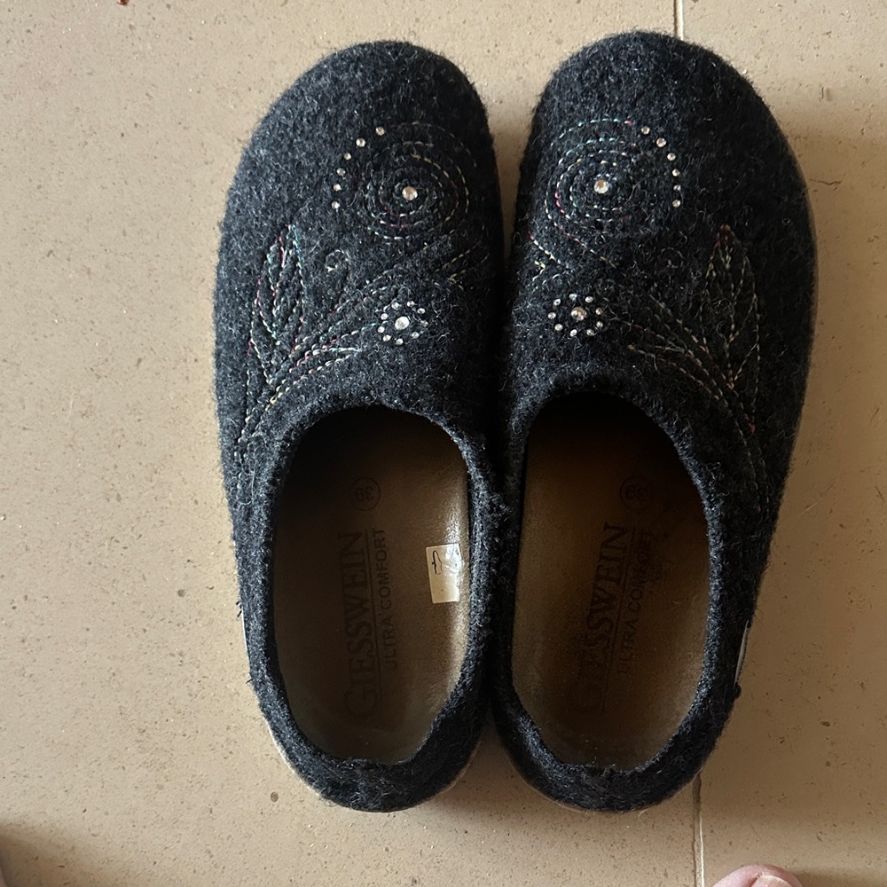 Giesswein Black Women's Slippers